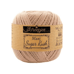 Maxi sugar rush virkkauslanka beige 50g (257) | säästötalo latvala