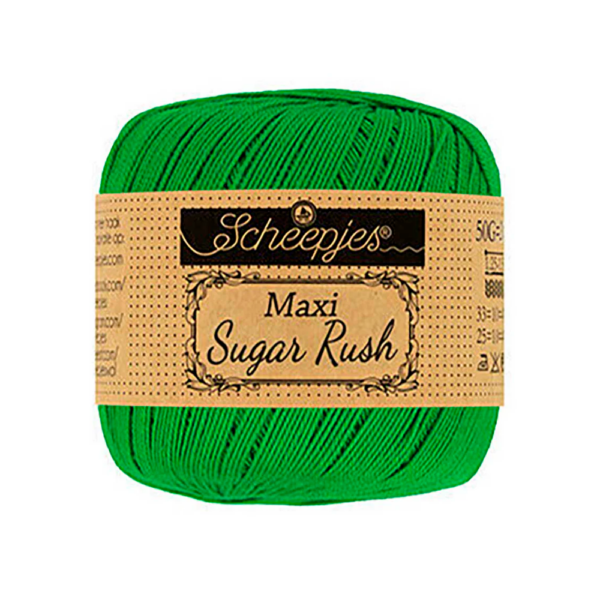 Maxi sugar rush virkkauslanka vihreÄ 50g (606) | säästötalo latvala