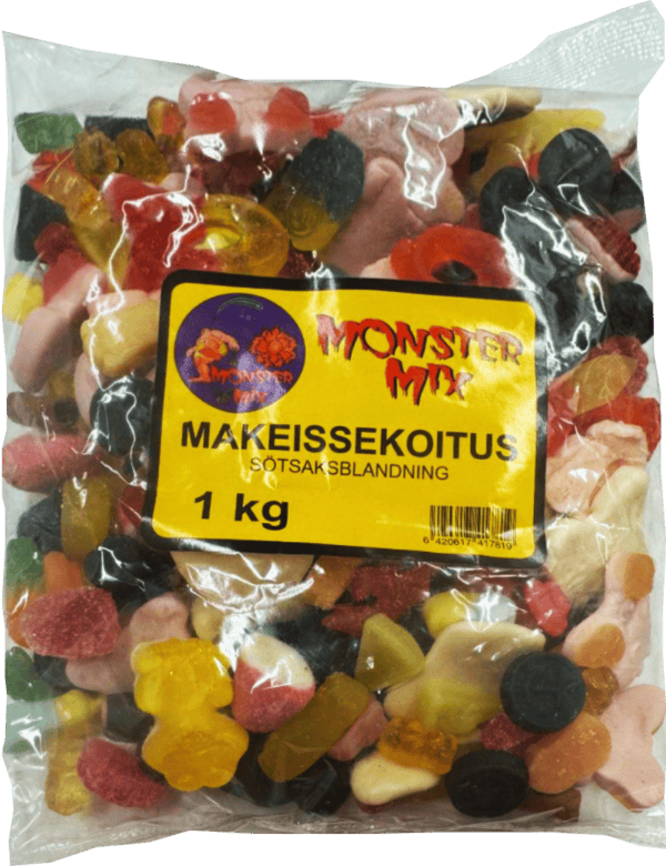 Monster mix 1kg | säästötalo latvala