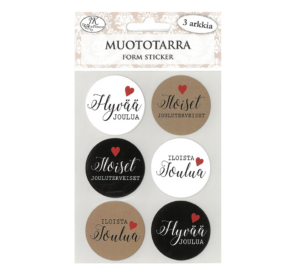 Muototarra joulutoivotukset musta-natur 3ark | säästötalo latvala