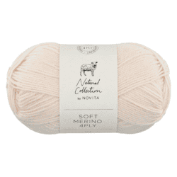 Novita soft merino 4ply villalanka mannapuuro 50g (006) | säästötalo latvala