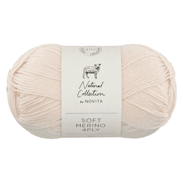 Novita soft merino 4ply villalanka mannapuuro 50g (006) | säästötalo latvala