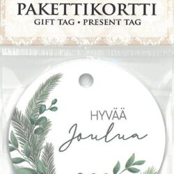Pakettikortti-pyorea-havu-10kpl_0 Jpeg PAKETTIKORTTI PYÖREÄ HAVU 10KPL