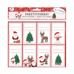 Pakettitarra iloiset jouluhahmot 3ark Pakettitarra iloiset jouluhahmot 3ark
