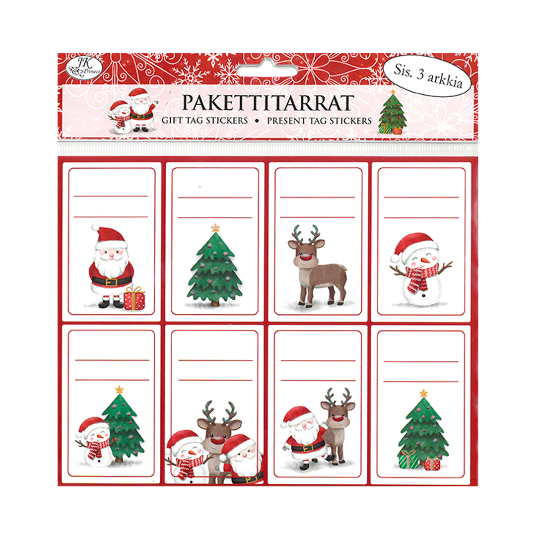 #pakettitarra iloiset jouluhahmot 3ark | säästötalo latvala Pakettitarra iloiset jouluhahmot 3ark | säästötalo latvala