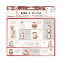 Pakettitarra-metsanelaimet-joulu-3ark_0 Png PAKETTITARRA METSÄNELÄIMET JOULU 3ARK
