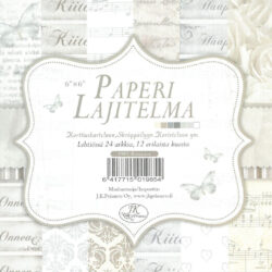 Paperilajitelma 6x6 romance glitter | säästötalo latvala