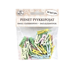 Pyykkipojat pieni pastelli 50kpl | säästötalo latvala