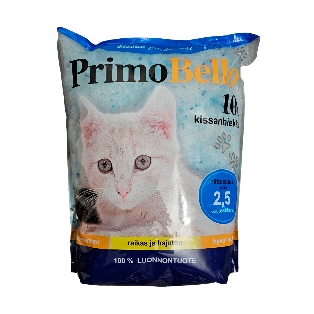 Primo bello kissanhiekka silica 10l | säästötalo latvala