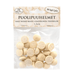 PUOLIPUUHELMET 1,5CM 30KPL