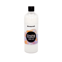 Puring-medium-500ml-kaytetaan-akryylimaalien-kanssa_0 Png NOVACRAFT POURING MEDIUM AKRYYLIMAALEILLE 500ML
