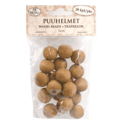 PUUHELMET 2CM RUSKEA 20KPL