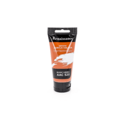 Renaissance-akryylimaali-75ml-burnt-sienna-520_0 Png RENAISSANCE AKRYYLIMAALI BURNT SIENNA (520) 75ML