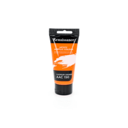 Renaissance-akryylimaali-75ml-cadmium-orange-150_0 Png RENAISSANCE AKRYYLIMAALI CADMIUM ORANGE (150) 75ML
