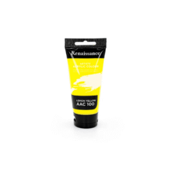 Renaissance akryylimaali lemon yellow (100) 75ml Renaissance akryylimaali lemon yellow (100) 75ml