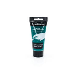 Renaissance-akryylimaali-75ml-phthalo-green-480_0 Png RENAISSANCE AKRYYLIMAALI PHTHALO GREEN (480) 75ML