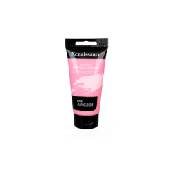 Renaissance-akryylimaali-75ml-pink_0 Png RENAISSANCE AKRYYLIMAALI PINK (201) 75ML