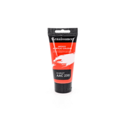 Renaissance-akryylimaali-75ml-scarlet-230_0 Png RENAISSANCE AKRYYLIMAALI SCARLET (230) 75ML