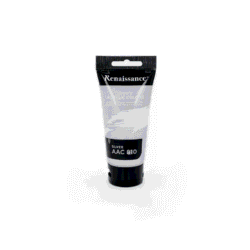 Renaissance-akryylimaali-75ml-silver-810_0 Png RENAISSANCE AKRYYLIMAALI SILVER (810) 75ML