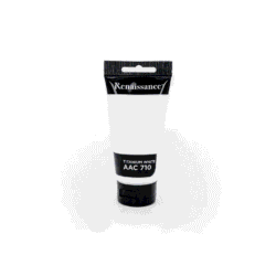 Renaissance-akryylimaali-75ml-titanium-white-710_0 Png RENAISSANCE AKRYYLIMAALI TITANIUM WHITE (710) 75ML