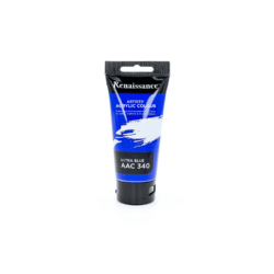 Renaissance-akryylimaali-75ml-ultra-blue-340_0 Png RENAISSANCE AKRYYLIMAALI ULTRA BLUE (340) 75ML