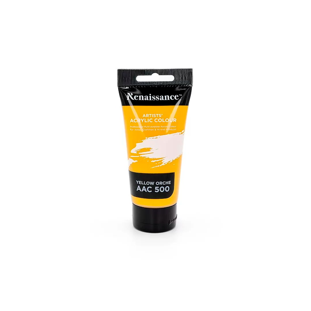 RENAISSANCE AKRYYLIMAALI YELLOW OCHRE (500) 75ML
