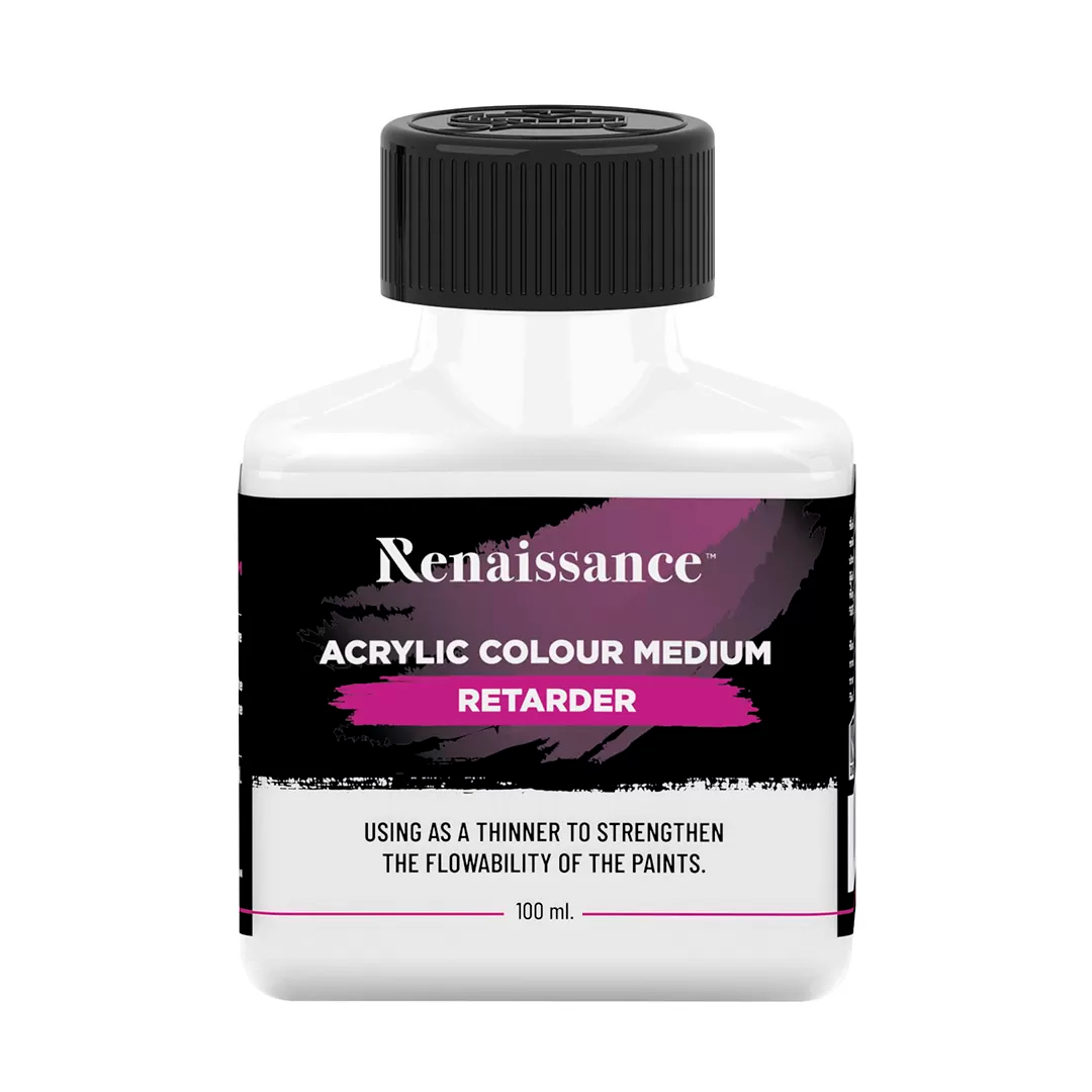 Renaissance hidaste akryylimaaleille 100ml | säästötalo latvala