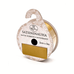 Satiininauha kulta 2cmx5m Satiininauha kulta 2cmx5m