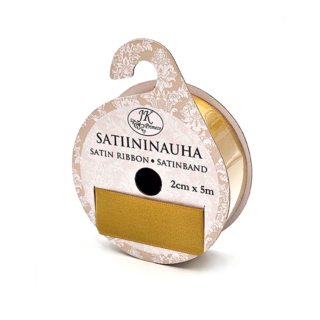 SATIININAUHA KULTA 2CMx5M