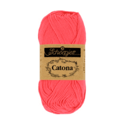 Scheepjes catona puuvillalanka cornelia rose 50g (256) | säästötalo latvala