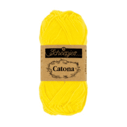 SCHEEPJES CATONA PUUVILLALANKA KIRKAS KELTAINEN 50G (280)