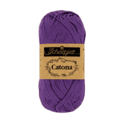 SCHEEPJES CATONA PUUVILLALANKA LILA 50G (521)