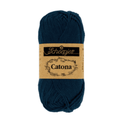 SCHEEPJES CATONA PUUVILLALANKA NAVYSININEN 50G (124)