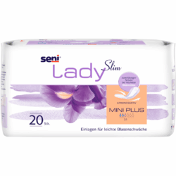 Seni lady slim inkotenssisuoja mini plus 20kpl | säästötalo latvala