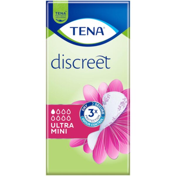 Tena discreet ultra mini pikkuhousunsuoja 28kpl | säästötalo latvala