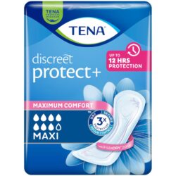 Tena discreet protect+ maxi inkontinenssisuoja 6kpl | säästötalo latvala