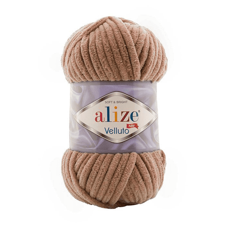 Alize velluto lanka ruskeasamettilanka 100g (329) Alize velluto lanka ruskeasamettilanka 100g (329)