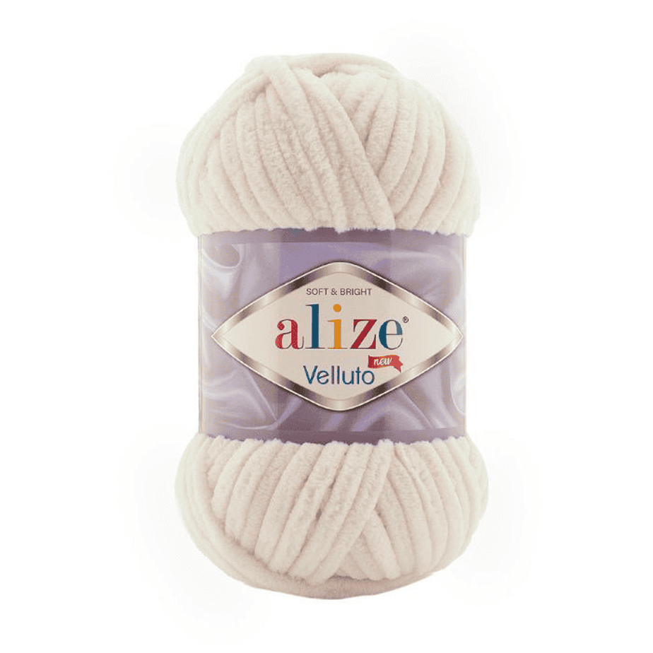 Alize velluto lanka greige 100g (599) Alize velluto lanka greige 100g (599)