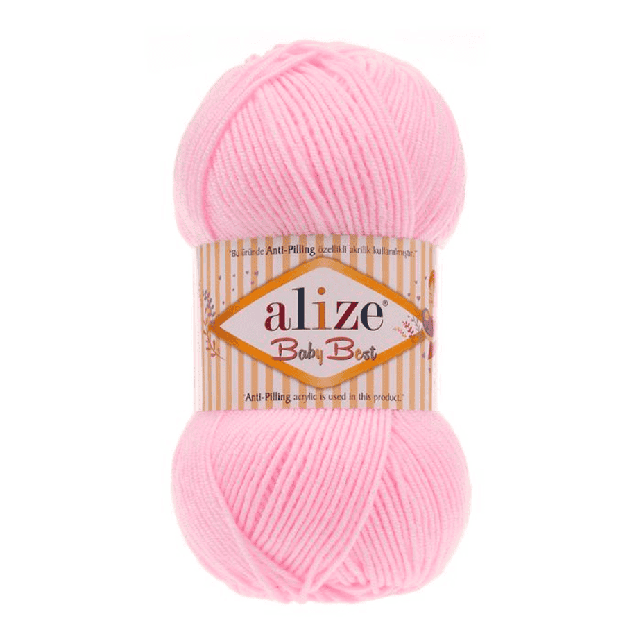 Alize baby best akryylilanka vaaleanpunainen 100g (185) Alize baby best akryylilanka vaaleanpunainen 100g (185)