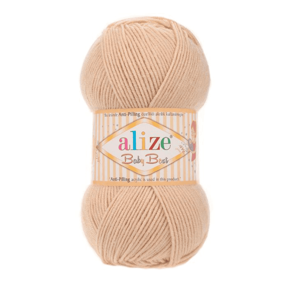 Alize baby best akryylilanka vaalea beige 100g (310) Alize baby best akryylilanka vaalea beige 100g (310)