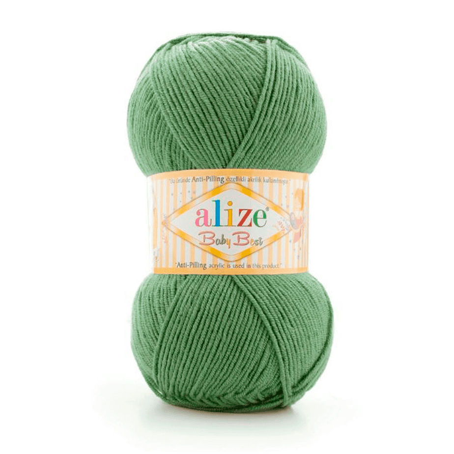 Alize baby best akryylilanka antiikinvihreÄ 100g (954) Alize baby best akryylilanka antiikinvihreÄ 100g (954)