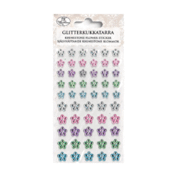 GLITTERKUKKATARRA VÄRILAJITELMA
