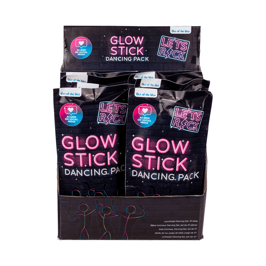 Glowsticks valotikut dancing pack-setti 47kpl Glowsticks valotikut dancing pack-setti 47kpl