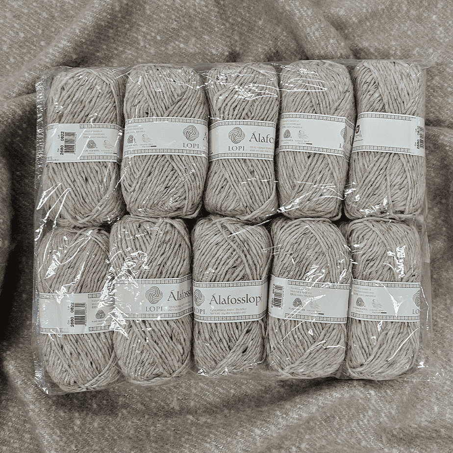 Istex alafosslopi villalanka 10-pak hiekka tweed 100g [2680]