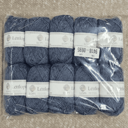 Istex lettlopi 10-pak villalanka tumma harmaansininen 50g (9418) Istex lettlopi 10-pak villalanka tumma harmaansininen 50g (9418)