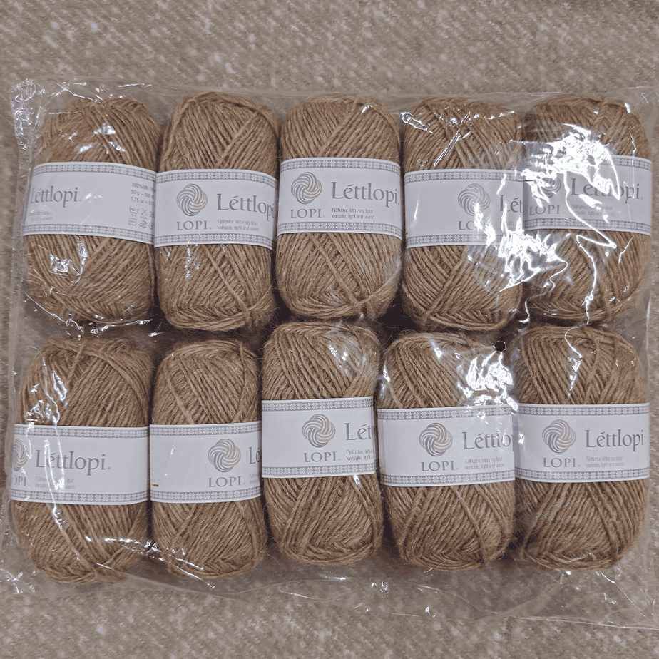 Istex lettlopi 10-pak villalanka vaalea ohranruskea 50g (1419) Istex lettlopi 10-pak villalanka vaalea ohranruskea 50g (1419)