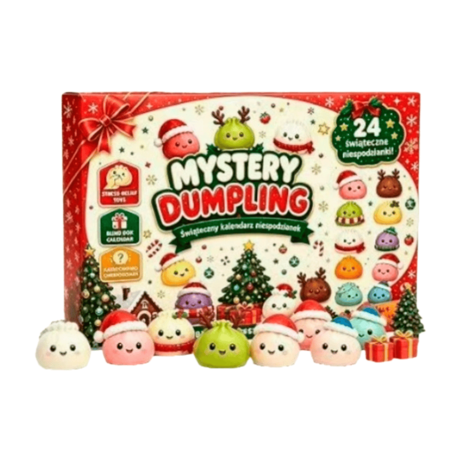 Joulukalenteri squishy dumblings Joulukalenteri squishy dumblings