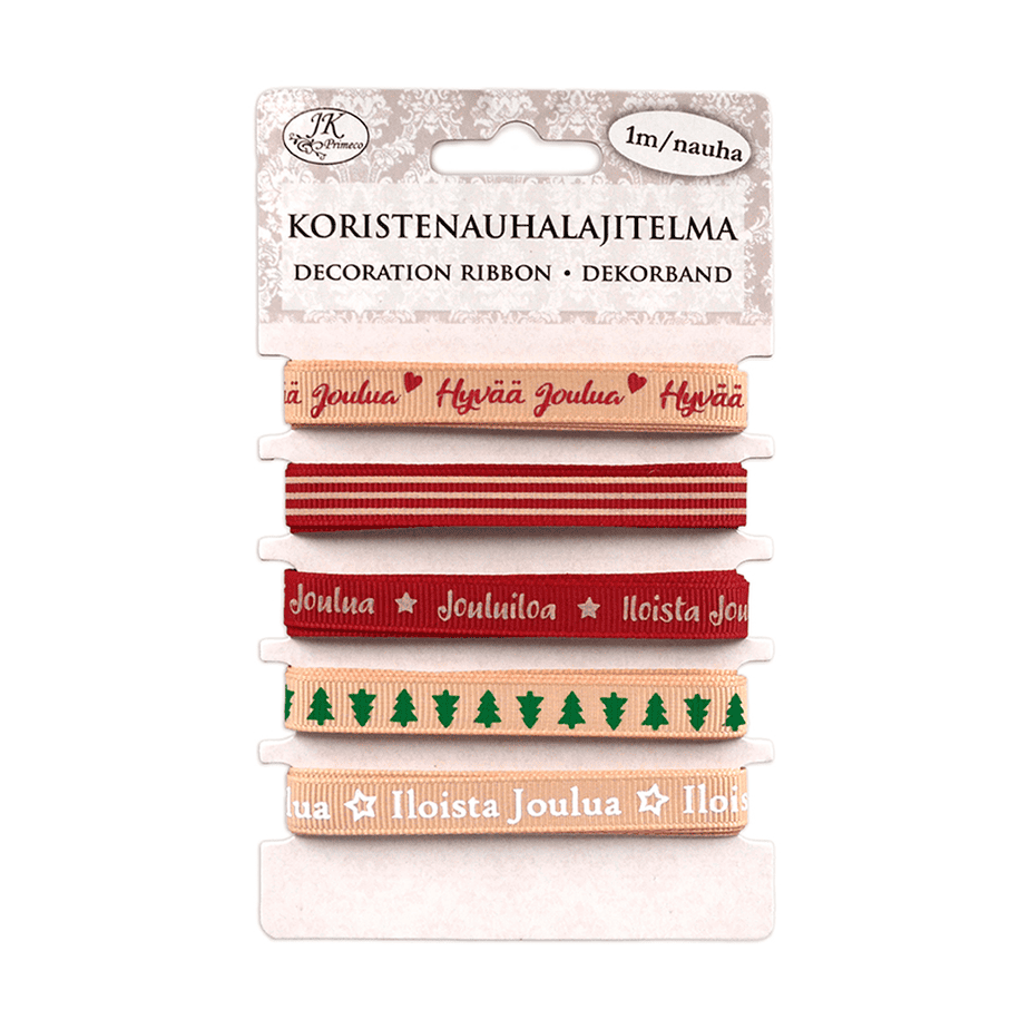 Kohokoristenauha joulu nostalgia Kohokoristenauha joulu nostalgia