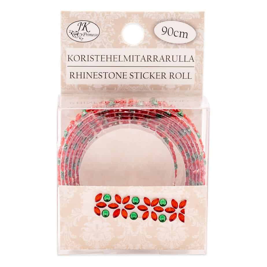 Koristehelmitarrarulla joulutÄhti 90cm Koristehelmitarrarulla joulutÄhti 90cm