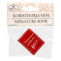 koristekirja-mini-joululaulut-punainen_0jpeg KORISTEKIRJA MINI JOULULAULUT PUNAINEN